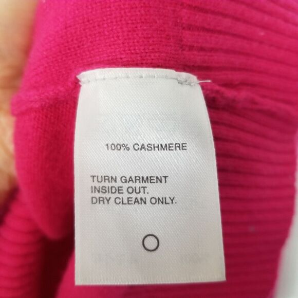 Classiques Entier Womens Cashmere Sweater Luxury Valentines Soft Girl Barbie L - Picture 7 of 8